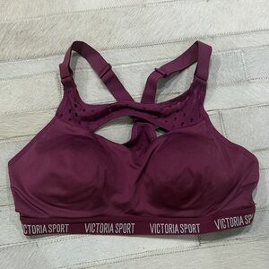 Victorias Secret Women's Support Sports Bra in Plum